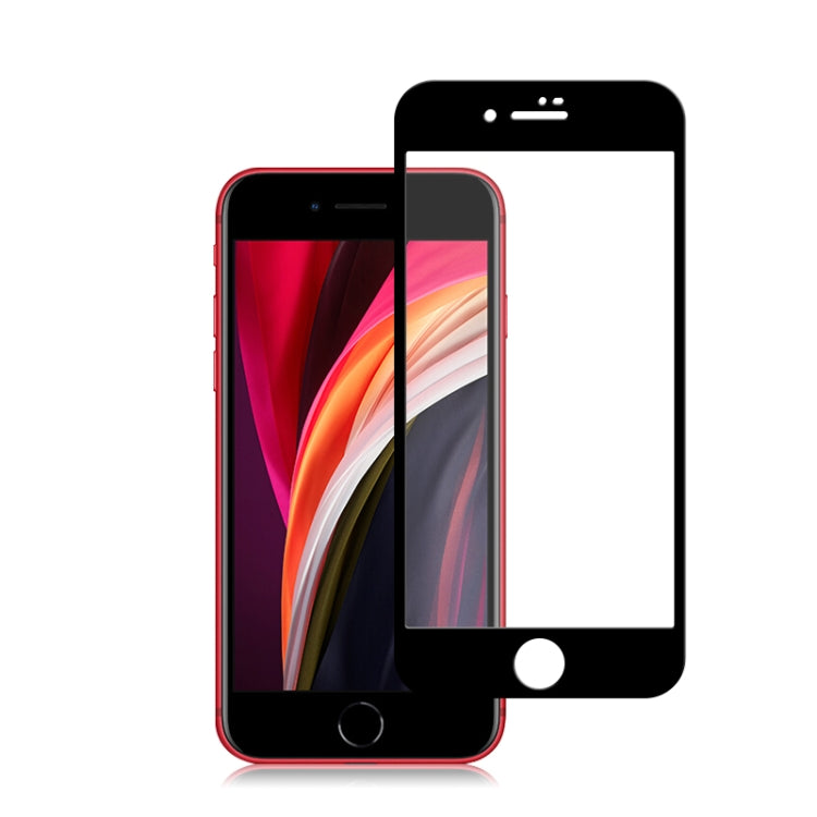 Per iPhone SE 2020 mocolo 0,33 mm 9H 2,5D Pellicola in vetro temperato a colla completa, 1pcs Per iPhone SE 2020 mocolo 0,33 mm 9H 2,5D Pellicola in vetro temperato a colla completa, 1pcs